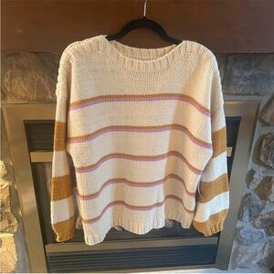 Rip Curl Striped Sweater, XS